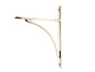 From The Anvil's Polished Nickel Apperley Shelf Bracket