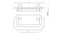 Croft - Hale Pull 5115-60 5115 by Croft Ironmongery