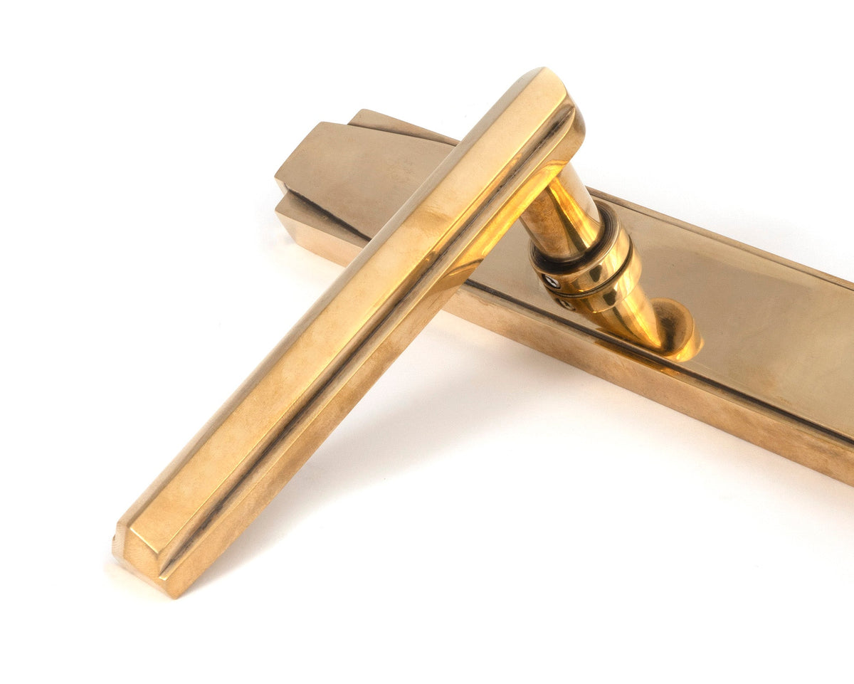 Art Deco Slimline Lever Espag. Lock Set by From The Anvil