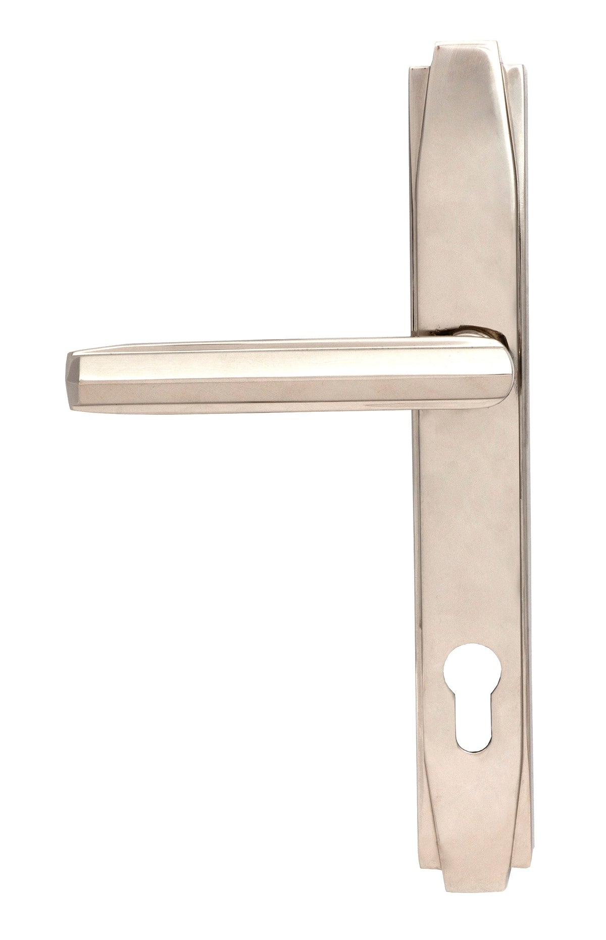 Art Deco Slimline Lever Espag. Lock Set by From The Anvil