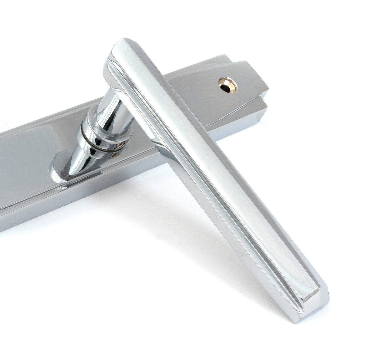 Art Deco Slimline Lever Espag. Lock Set by From The Anvil
