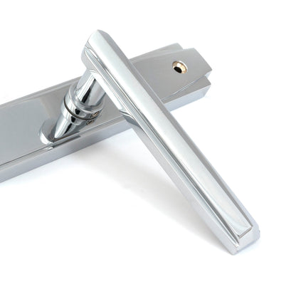 Art Deco Slimline Lever Espag. Lock Set by From The Anvil