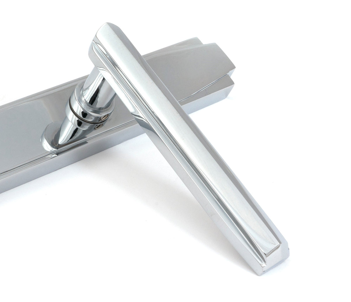 Art Deco Slimline Lever Espag. Lock Set by From The Anvil