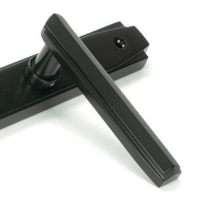 Art Deco Slimline Lever Espag. Lock Set by From The Anvil