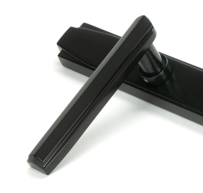 Art Deco Slimline Lever Espag. Lock Set by From The Anvil