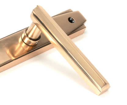 Art Deco Slimline Lever Espag. Lock Set by From The Anvil
