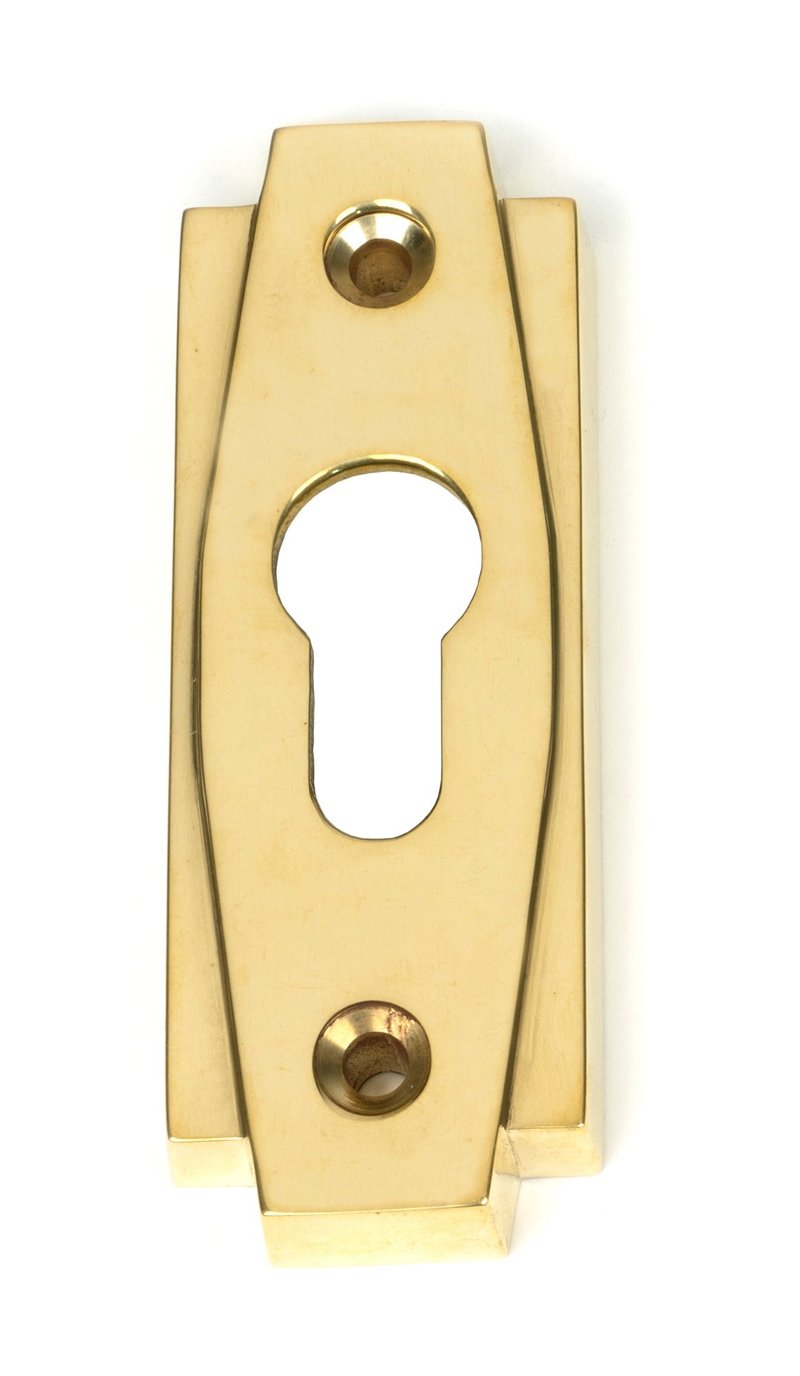 Art Deco Euro Escutcheon Set by From The Anvil