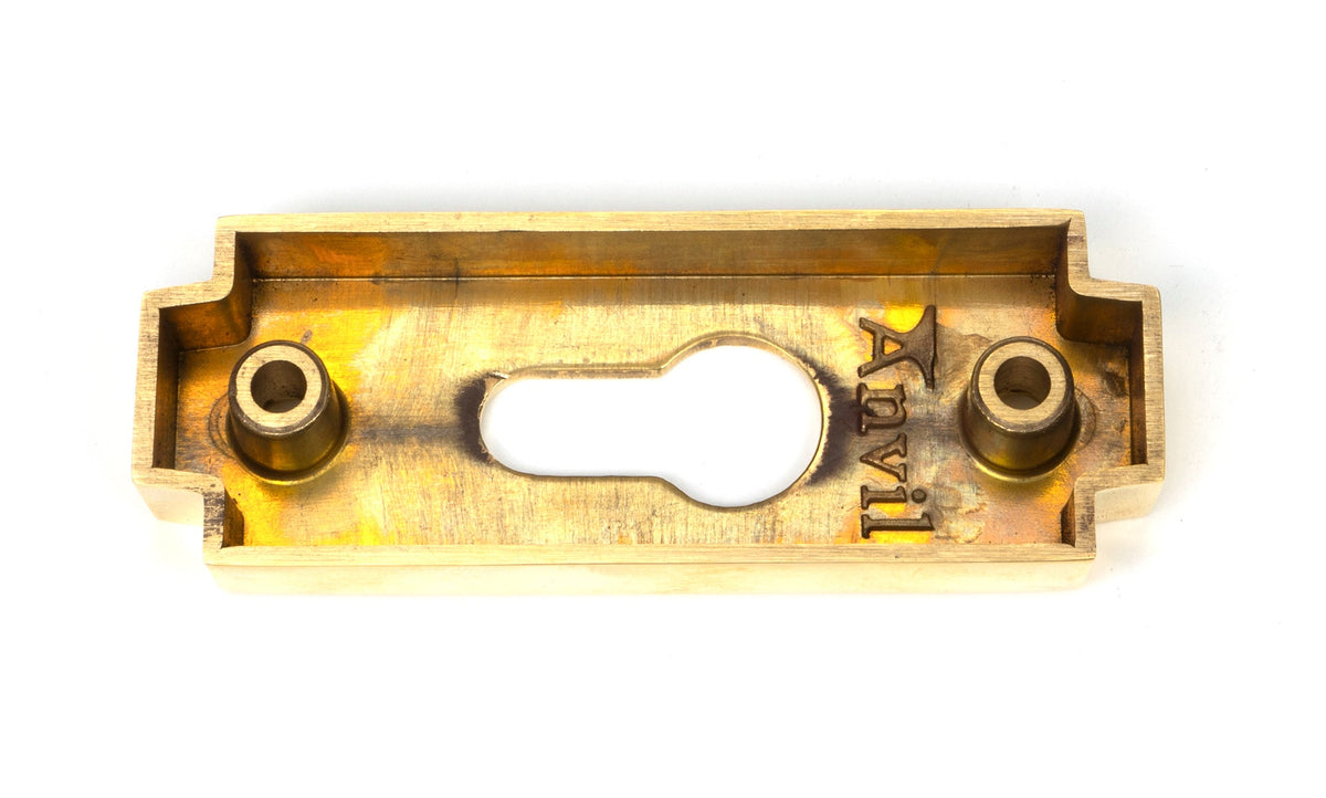 Art Deco Euro Escutcheon Set by From The Anvil