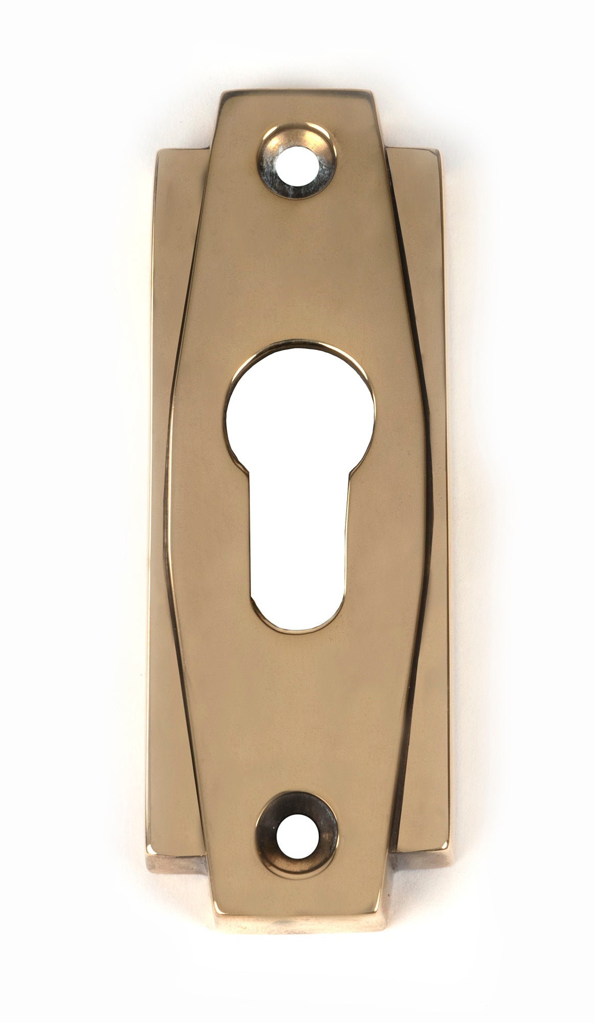 Art Deco Euro Escutcheon Set by From The Anvil