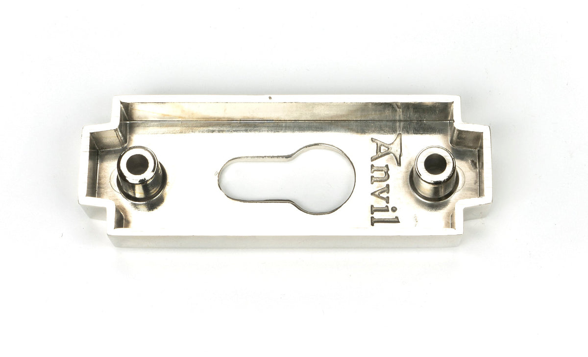 Art Deco Euro Escutcheon Set by From The Anvil