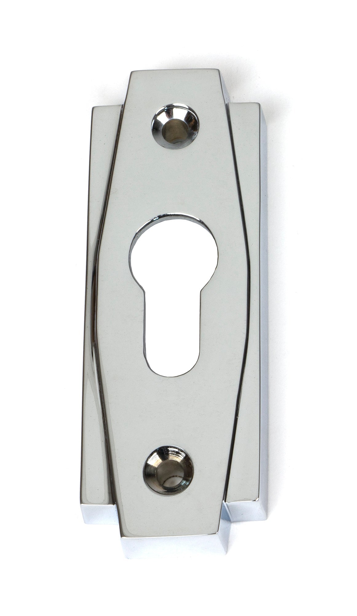 Art Deco Euro Escutcheon Set by From The Anvil