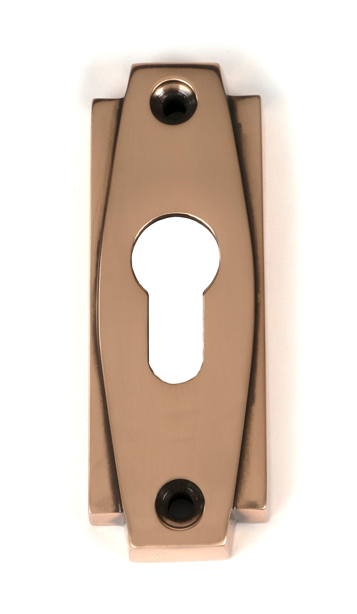 Art Deco Euro Escutcheon Set by From The Anvil