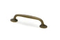 From The Anvil's Burnished Brass Moore Pull Handle