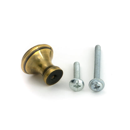Hammered Cabinet Knob by From The Anvil
