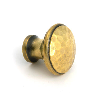 Hammered Cabinet Knob by From The Anvil