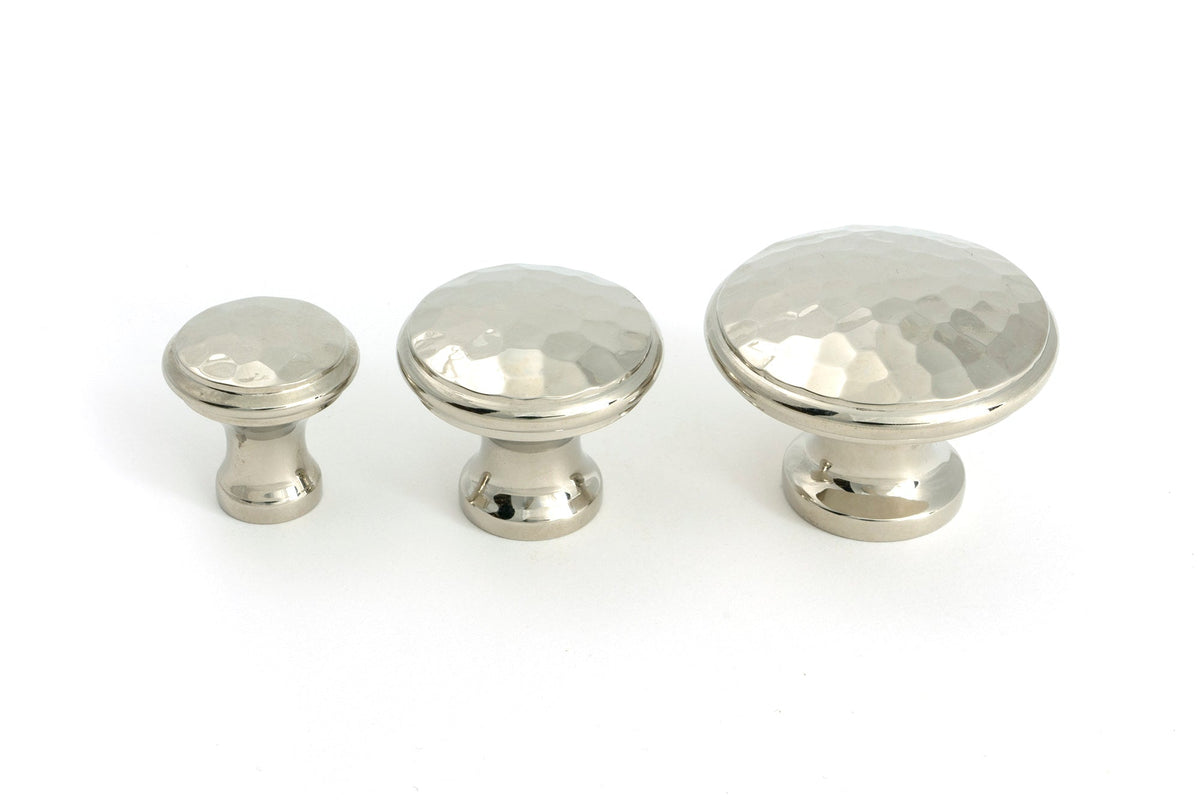 Hammered Cabinet Knob by From The Anvil