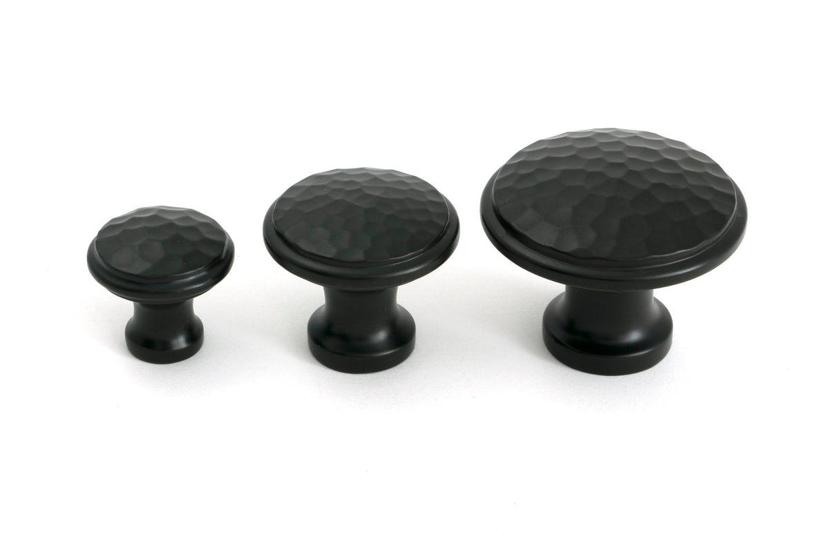 Hammered Cabinet Knob by From The Anvil