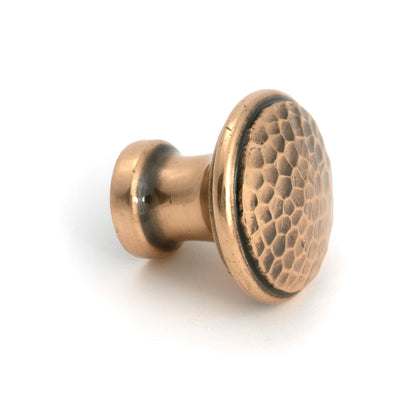 Hammered Cabinet Knob by From The Anvil