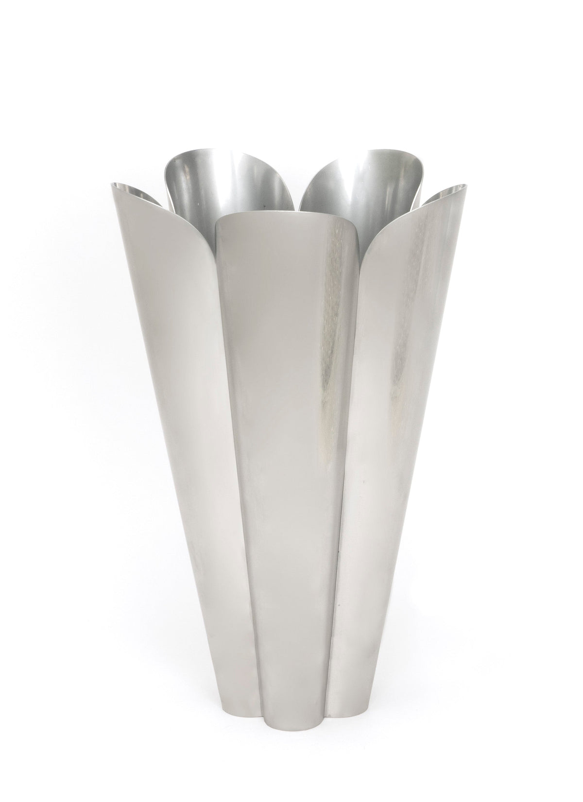 Stainless Steel Flora Plant Pot by From The Anvil