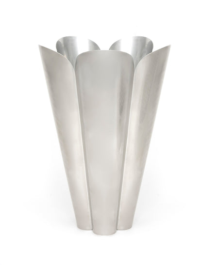 Stainless Steel Flora Plant Pot by From The Anvil