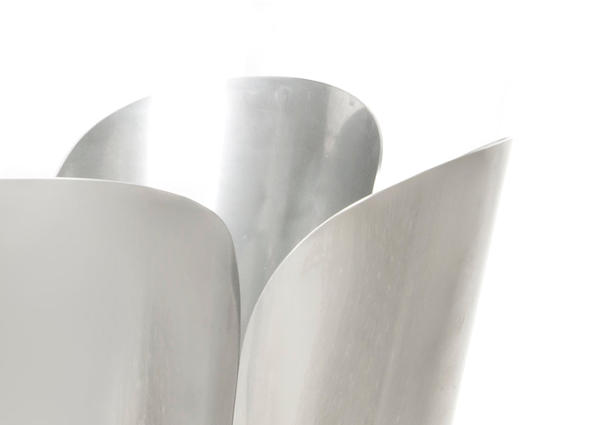 Stainless Steel Flora Plant Pot by From The Anvil