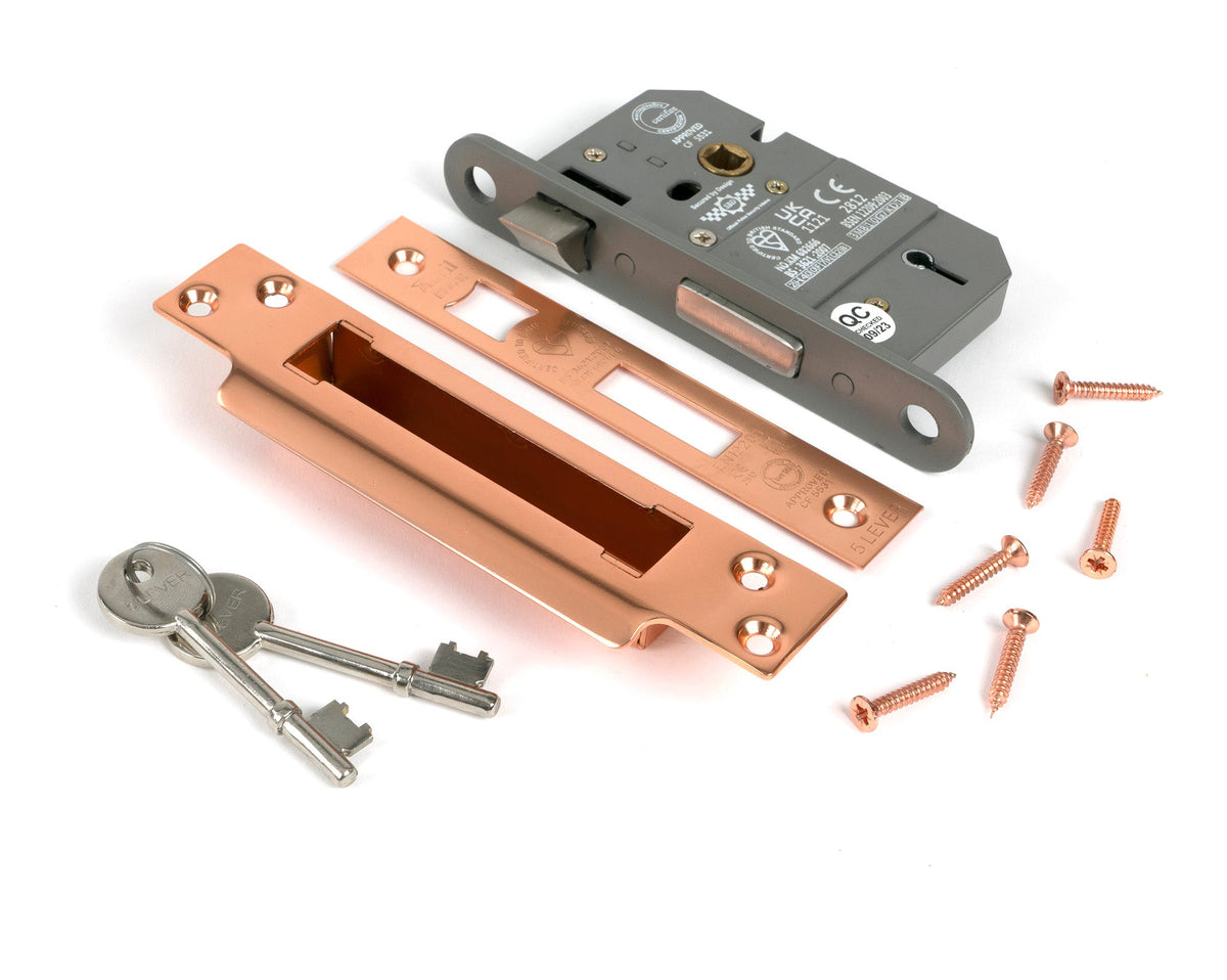 5 Lever BS Sash Lock by From The Anvil