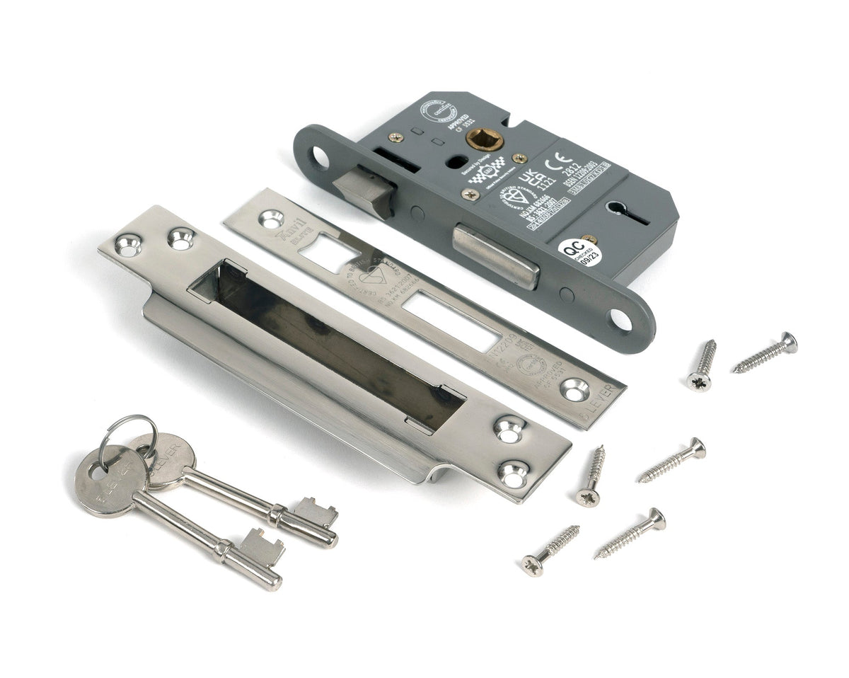5 Lever BS Sash Lock KA by From The Anvil