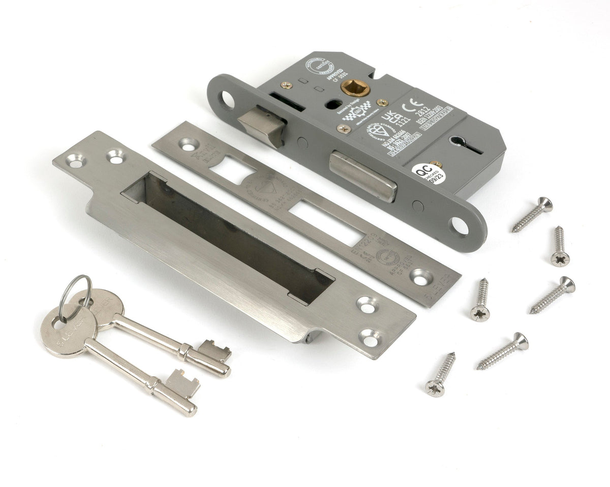 5 Lever BS Sash Lock KA by From The Anvil