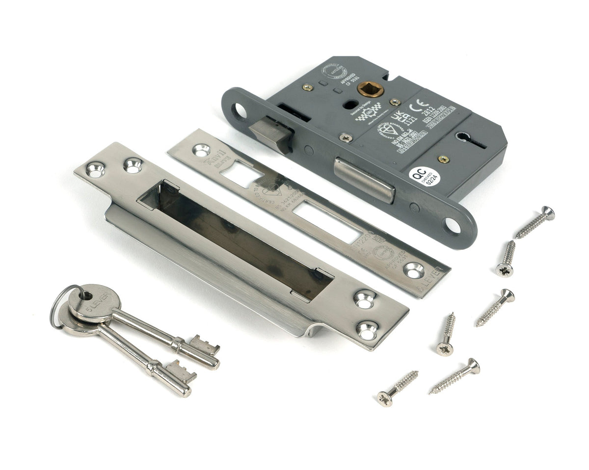 5 Lever BS Sash Lock KA by From The Anvil