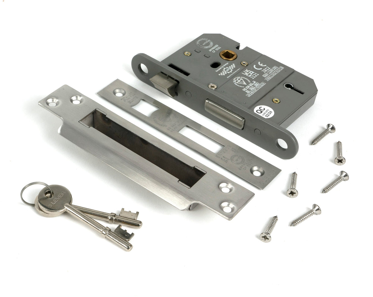 5 Lever BS Sash Lock KA by From The Anvil