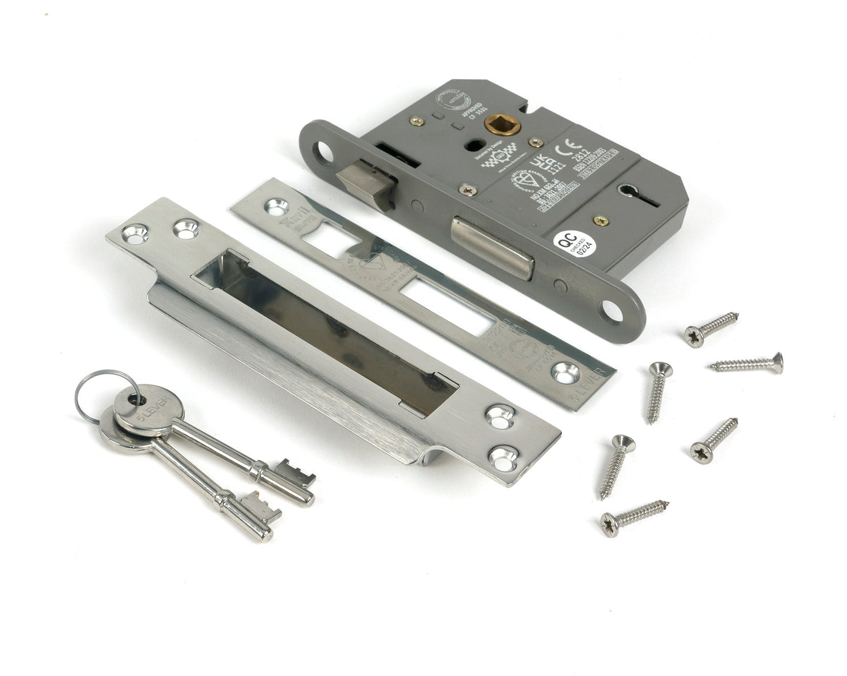 5 Lever BS Sash Lock KA by From The Anvil
