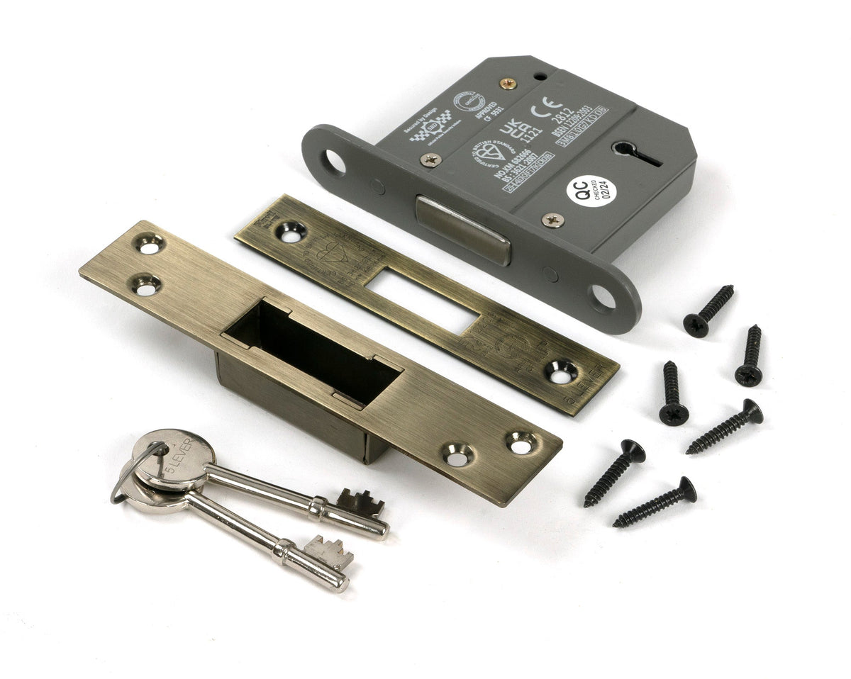 BS 5 Lever Deadlock KD by From The Anvil