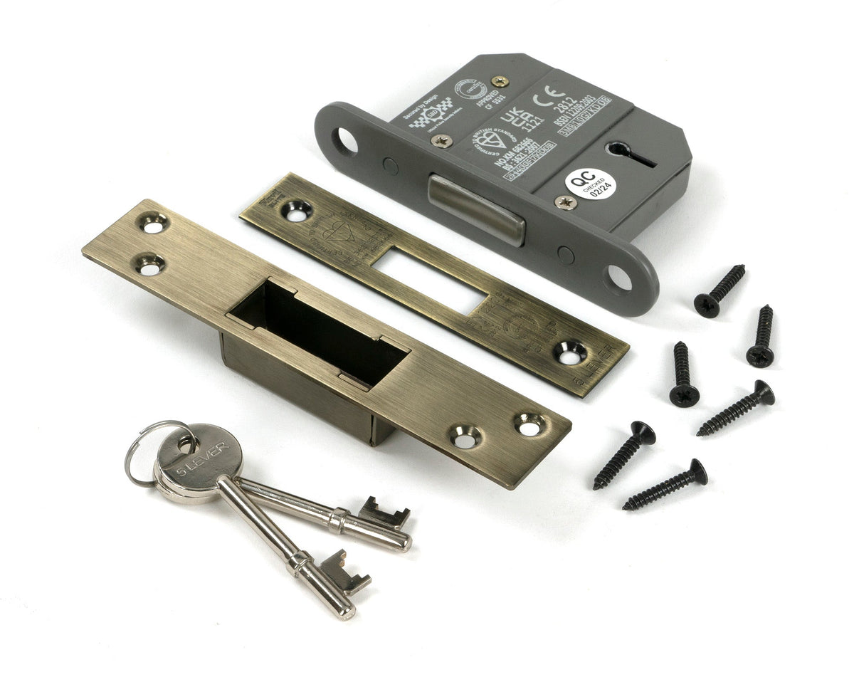 BS 5 Lever Deadlock KA by From The Anvil