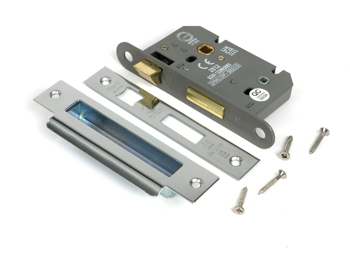 Heavy Duty Bathroom Mortice Lock by From The Anvil