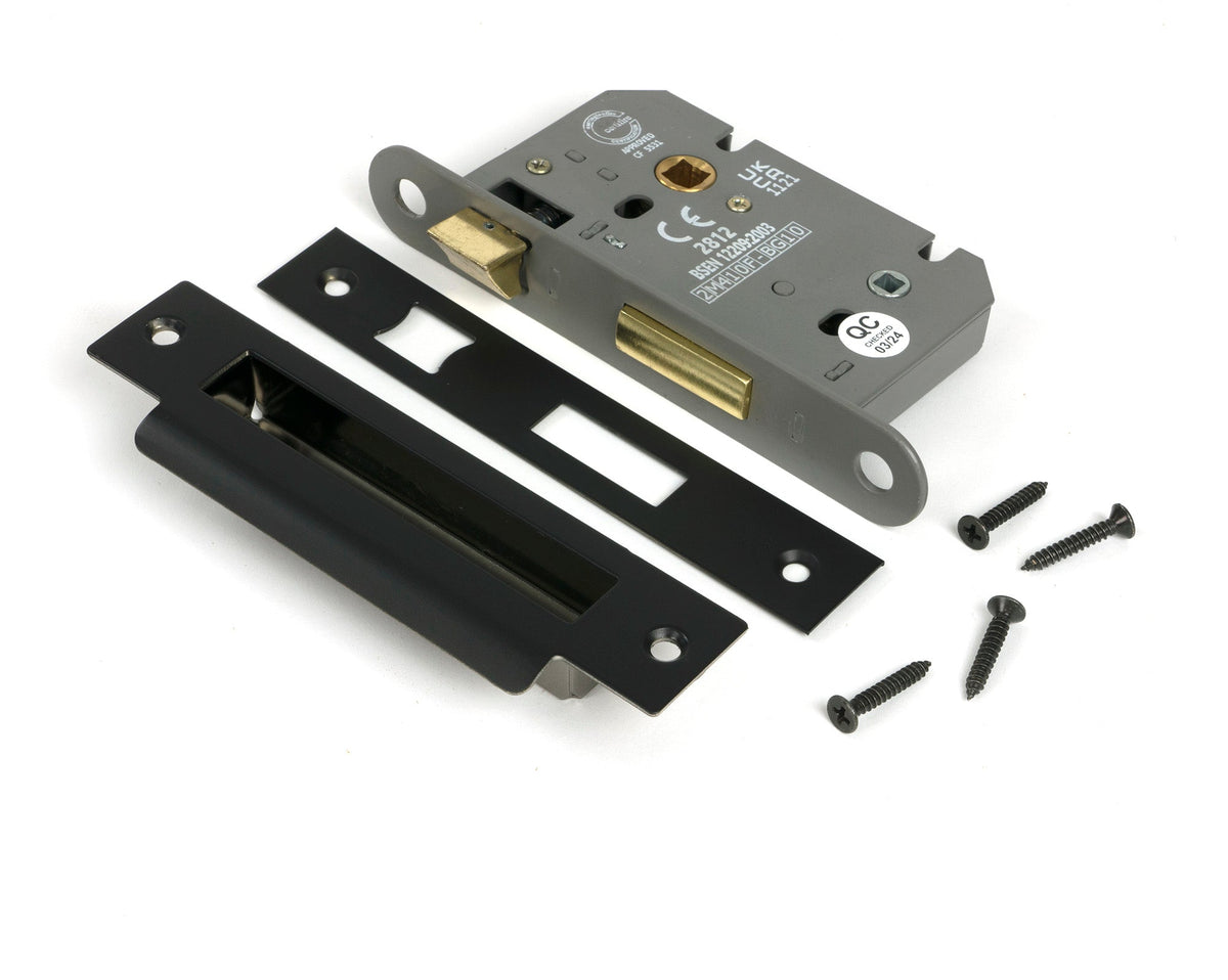 Heavy Duty Bathroom Mortice Lock by From The Anvil
