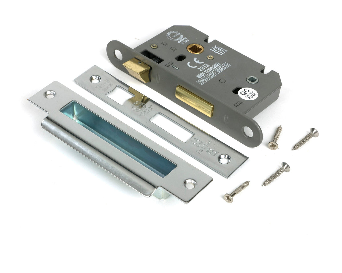 Heavy Duty Bathroom Mortice Lock by From The Anvil