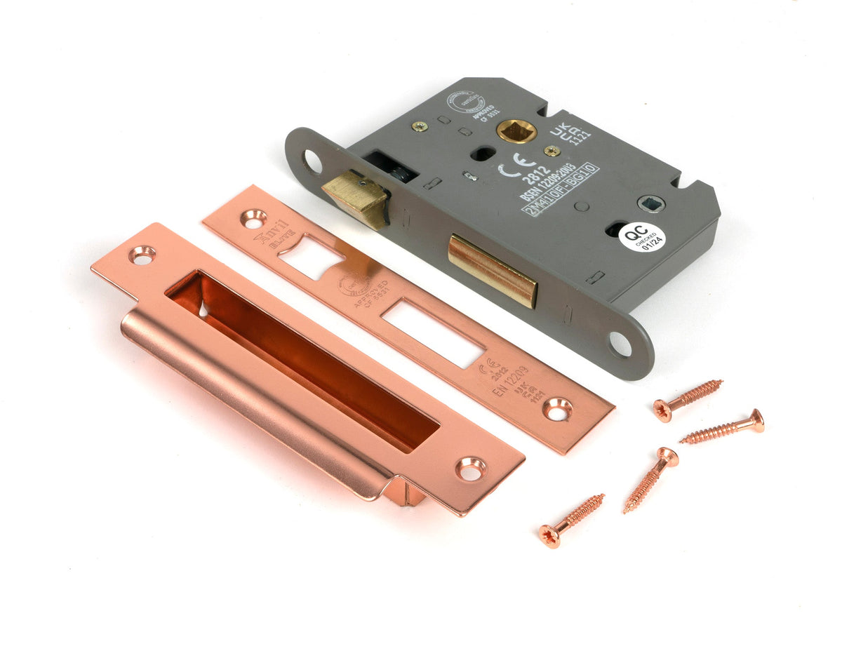 Heavy Duty Bathroom Mortice Lock by From The Anvil