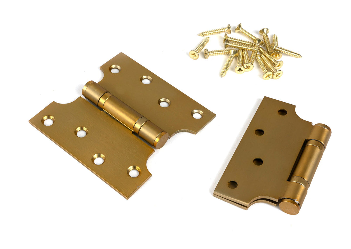 Parliament Hinges SS (pair) by From The Anvil