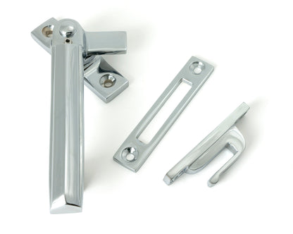From The Anvil's Polished Chrome Locking Art Deco Fastener