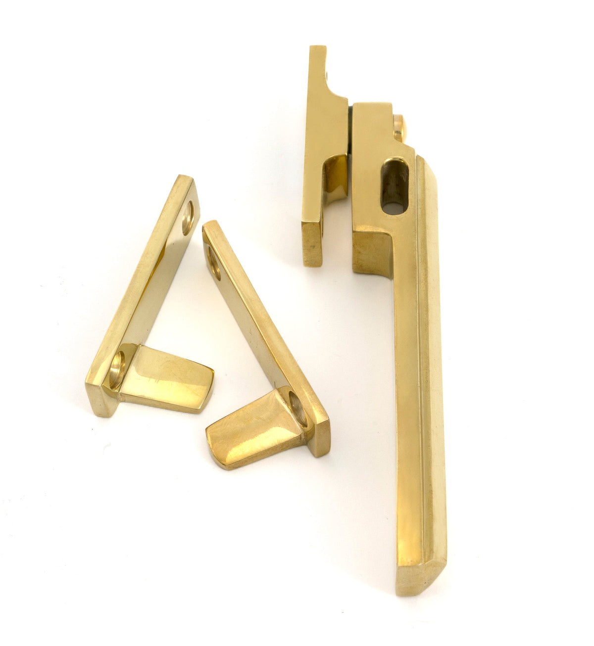Night-Vent Locking Art Deco Fastener by From The Anvil