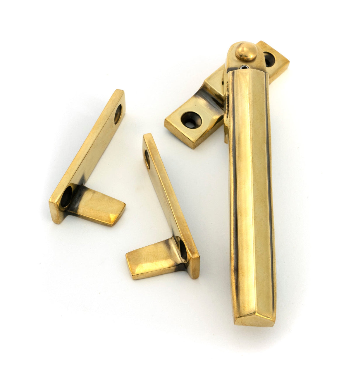 Night-Vent Locking Art Deco Fastener by From The Anvil