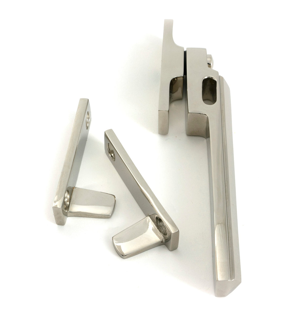 Night-Vent Locking Art Deco Fastener by From The Anvil