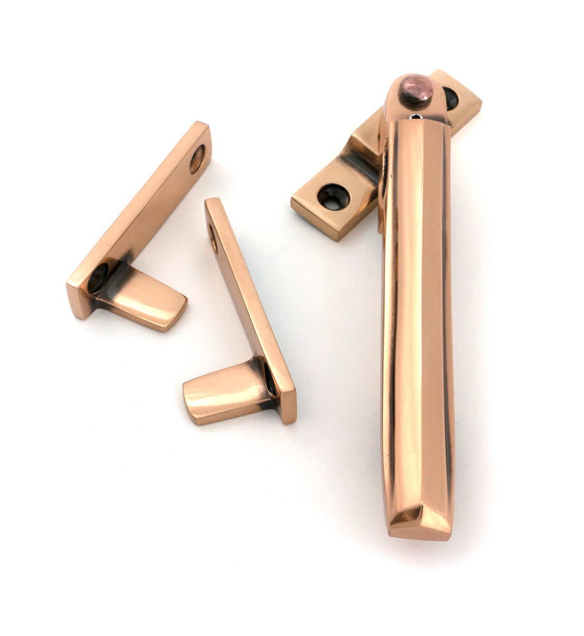 Night-Vent Locking Art Deco Fastener by From The Anvil