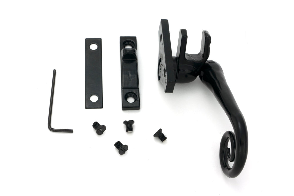 Night-Vent Locking Monkeytail Fastener (Steel Window) by From The Anvil