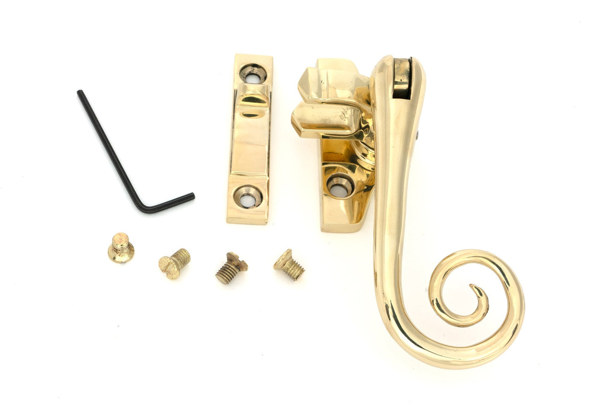Night-Vent Locking Monkeytail Fastener (Steel Window) by From The Anvil
