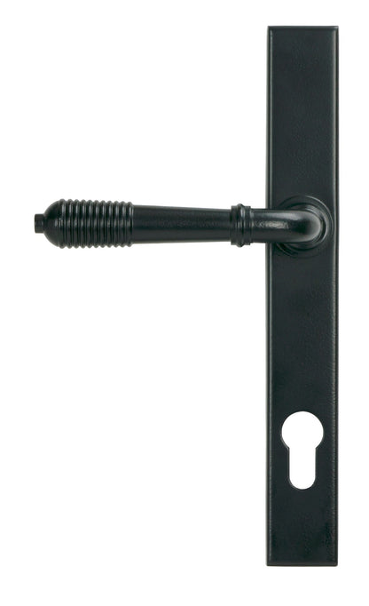 Reeded Slimline Lever Espag. Lock Set by From The Anvil