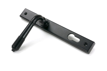 Reeded Slimline Lever Espag. Lock Set by From The Anvil