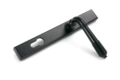 Reeded Slimline Lever Espag. Lock Set by From The Anvil