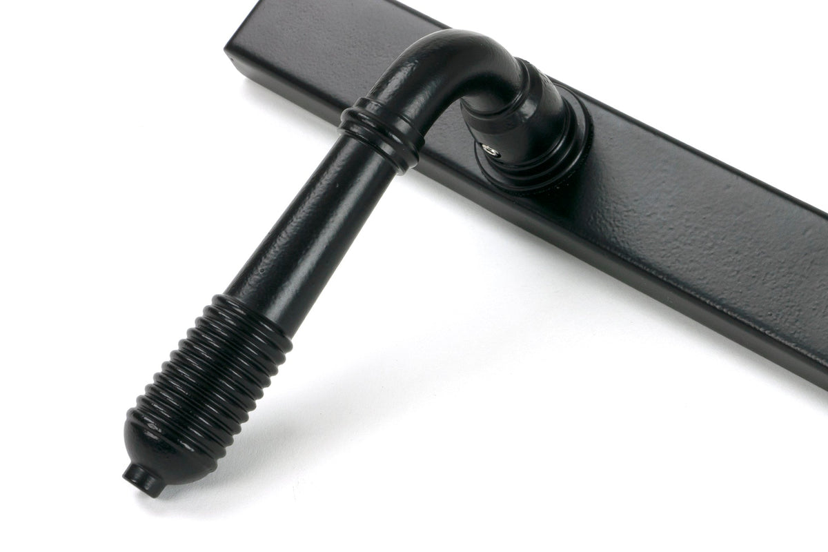 Reeded Slimline Lever Espag. Lock Set by From The Anvil
