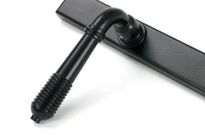 Reeded Slimline Lever Espag. Lock Set by From The Anvil
